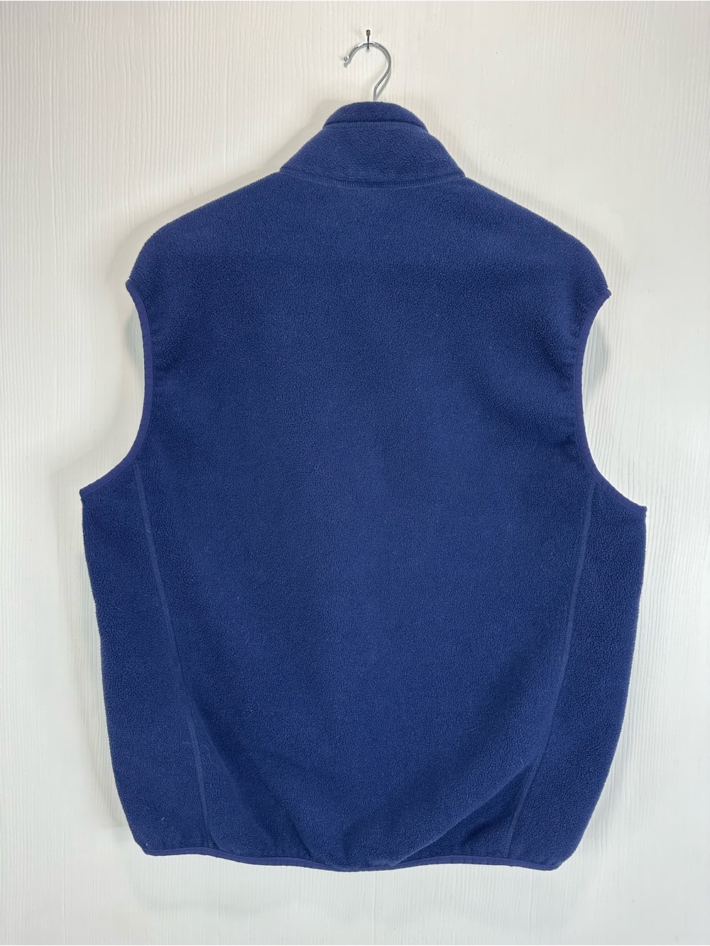 Patagonia Synchilla Men’s Navy Fleece Vest - Zip Front - Picture 7 of 9